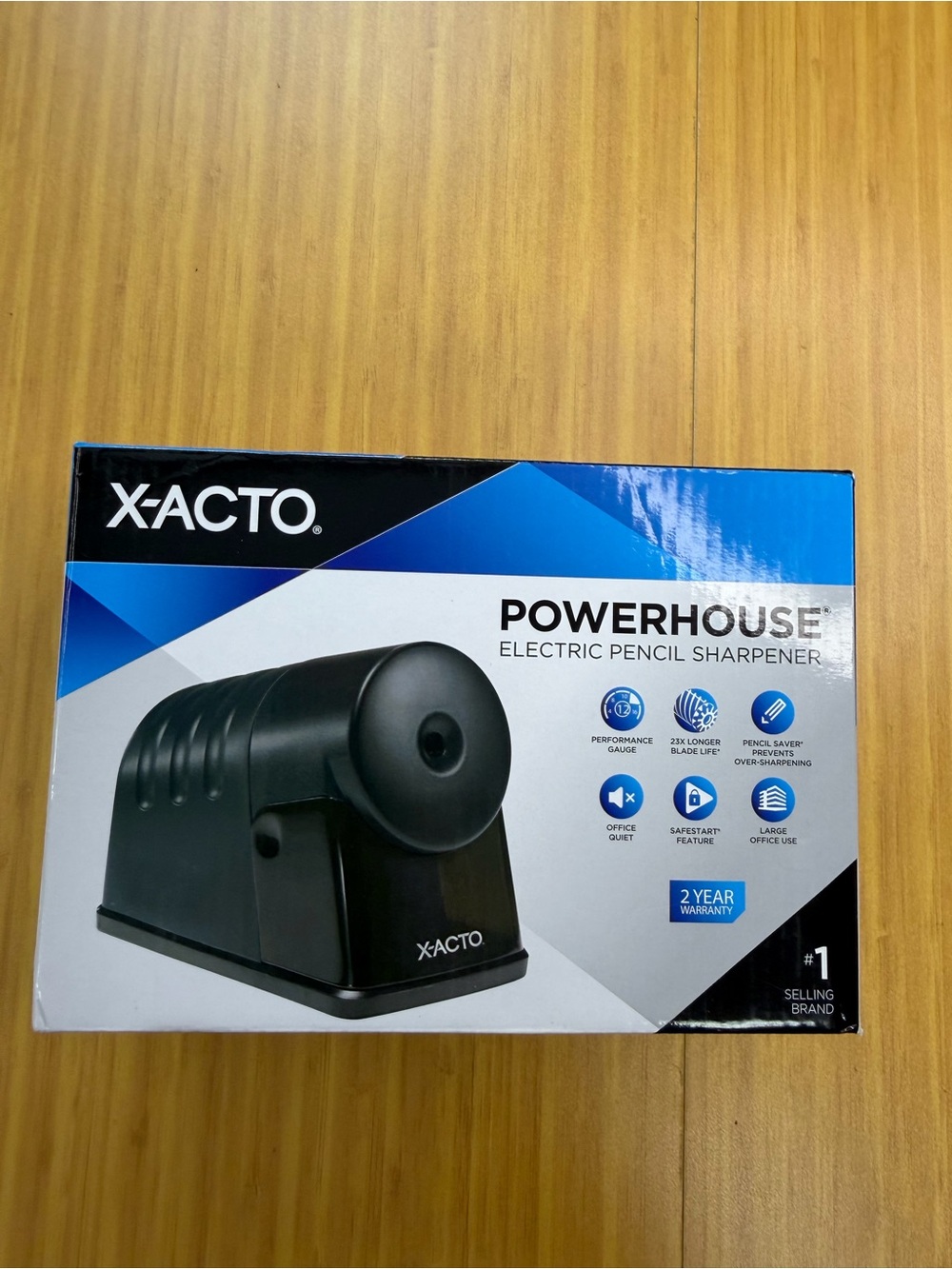 X-ACTO PowerHouse Desktop Electric Pencil Sharpener, Model 1799